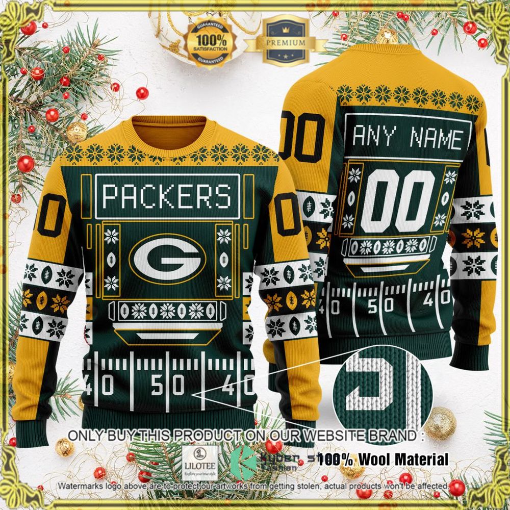 green bay packers nfl personalized ugly sweater 1 83729