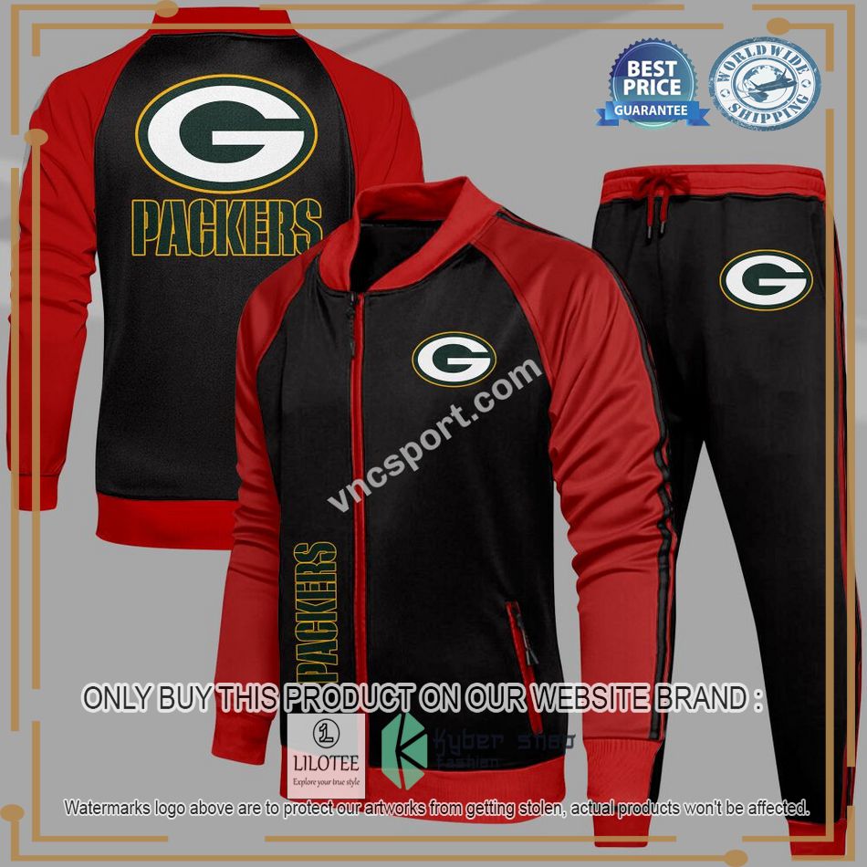 green bay packers nfl tracksuit jacket 12 35767