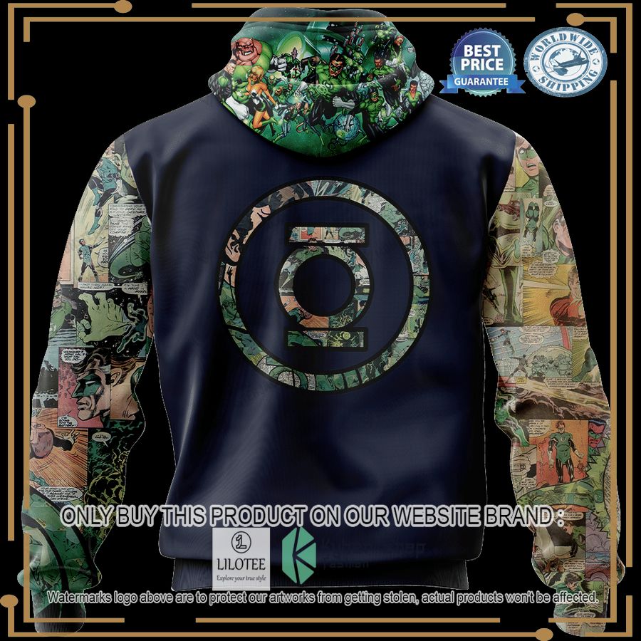 green lantern dc comics universe hoodie hoodie mask 2 85665