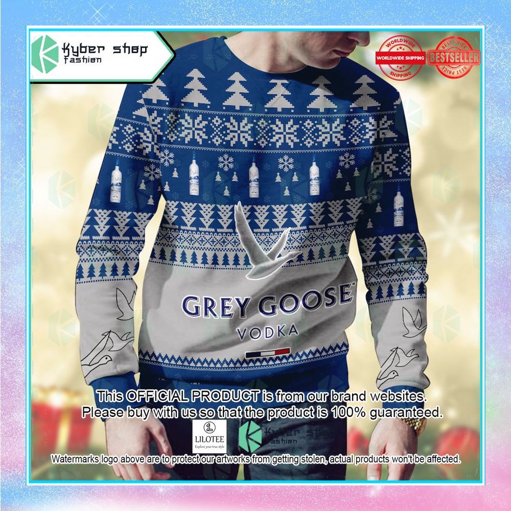 grey goose original vodka sweater christmas 2 207
