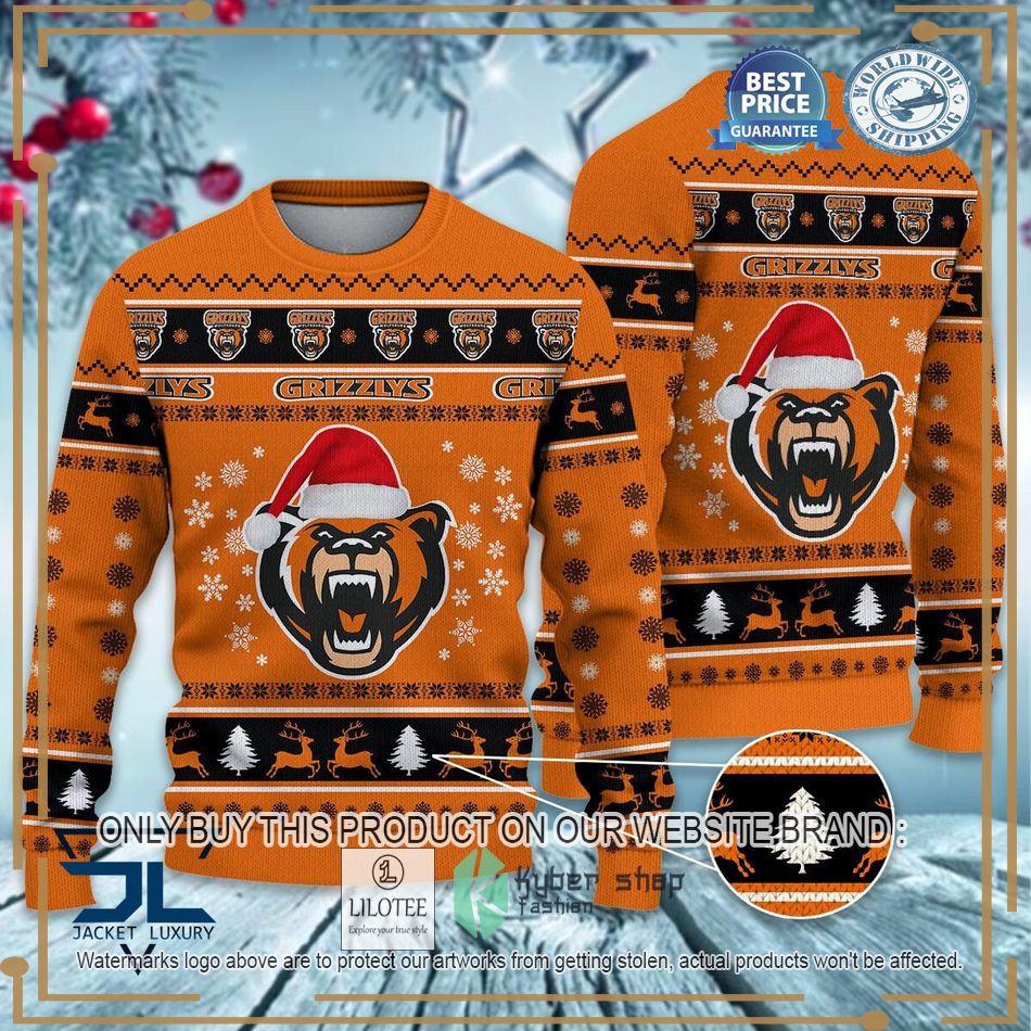 Grizzlys Wolfsburg Pen del 1 and 2 Ugly Sweater 6