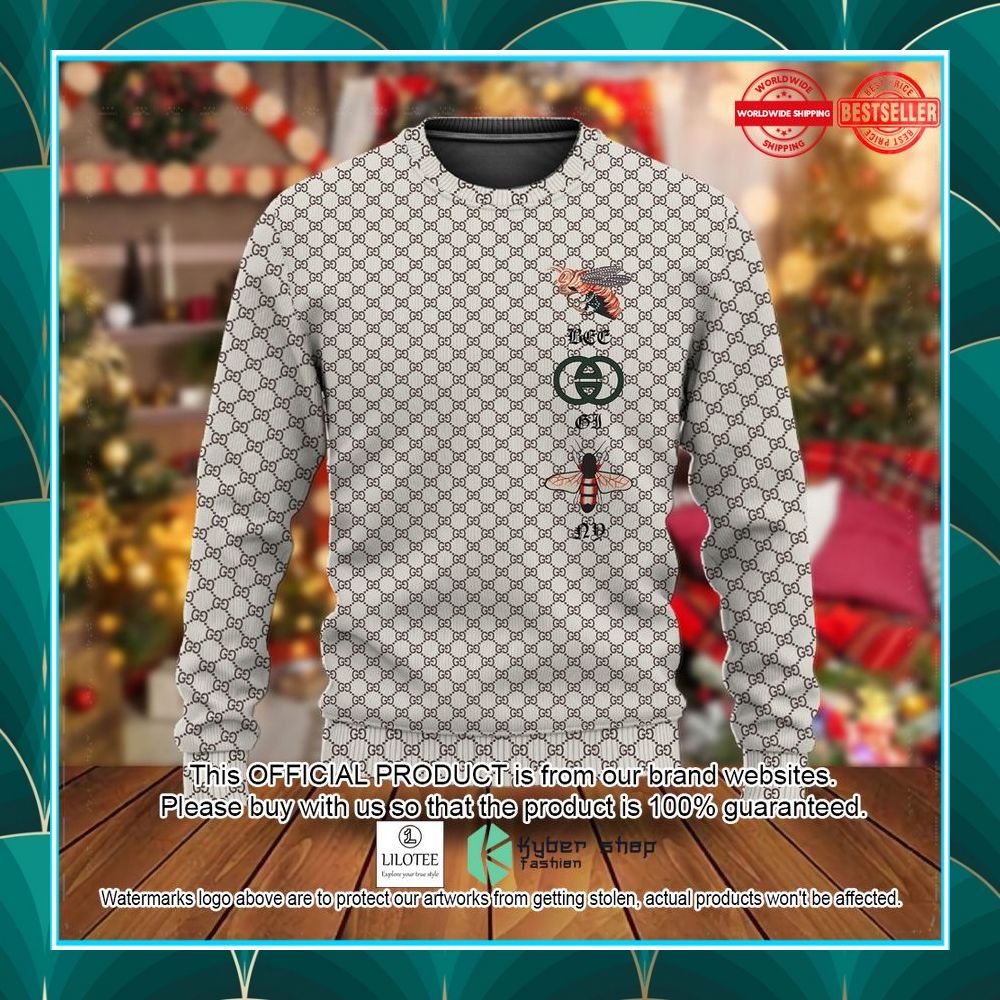 gucci bee christmas sweater 1 467