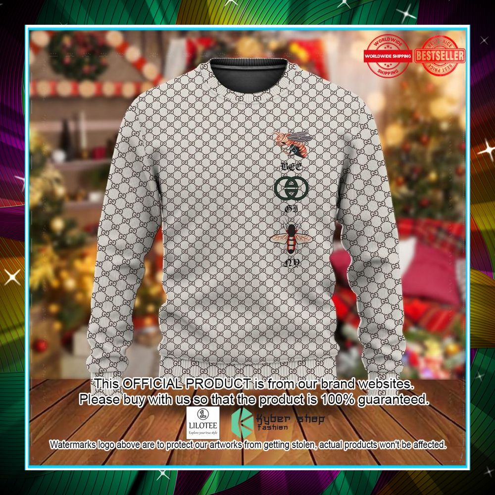 gucci bee christmas sweater 1 827