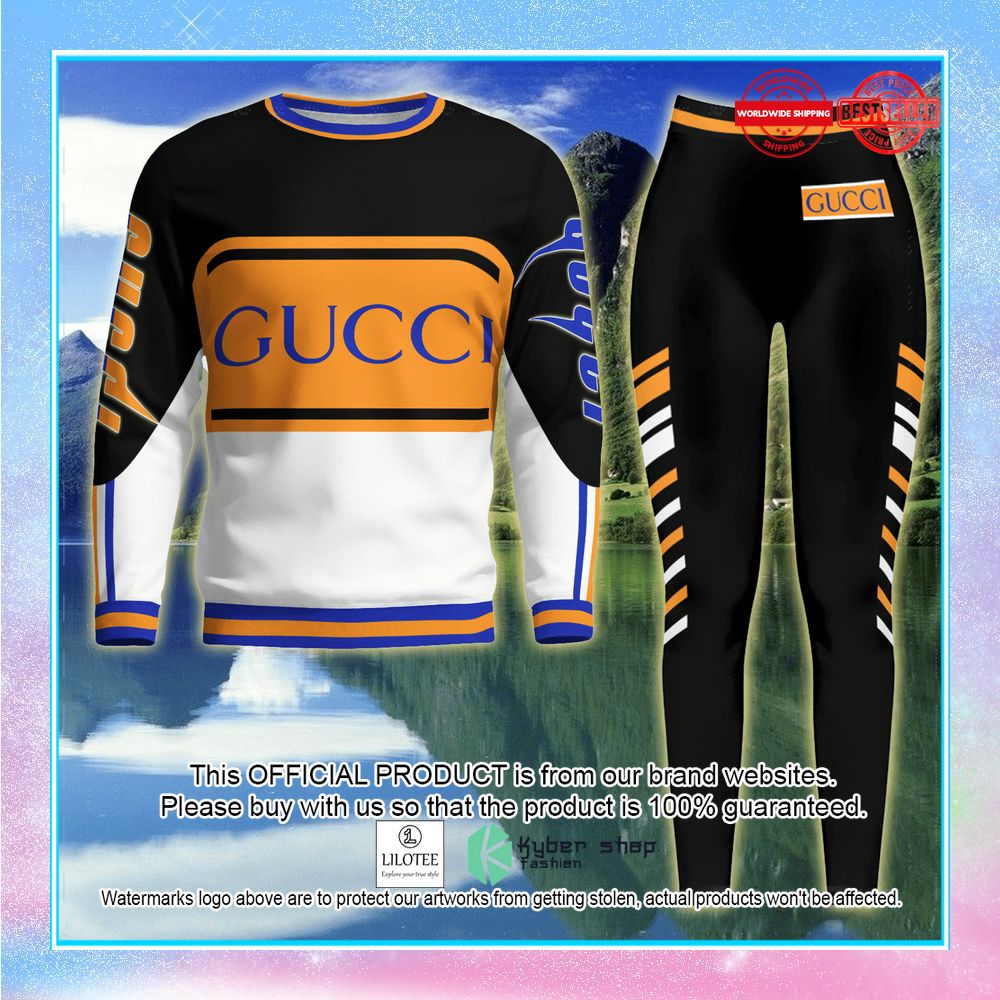 gucci brand black sweater leggings 1 169