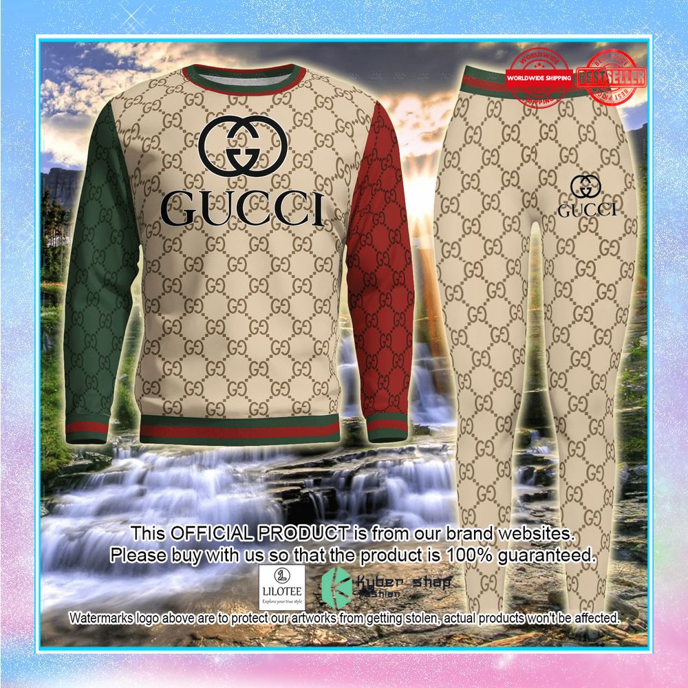 gucci brand logo sweater leggings 1 792