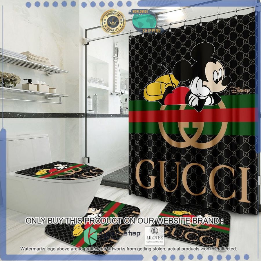 gucci disney mickey mouse bathroom set 1 48312
