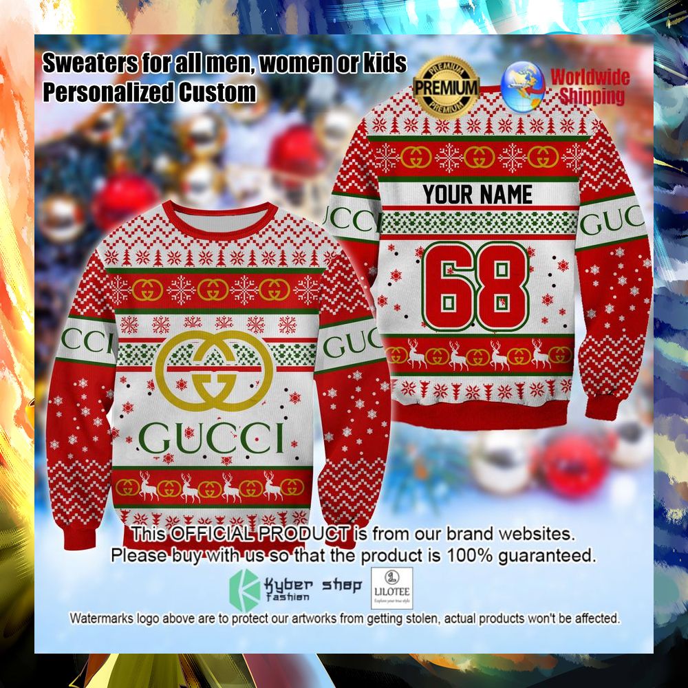 gucci personalized christmas sweater 1 470