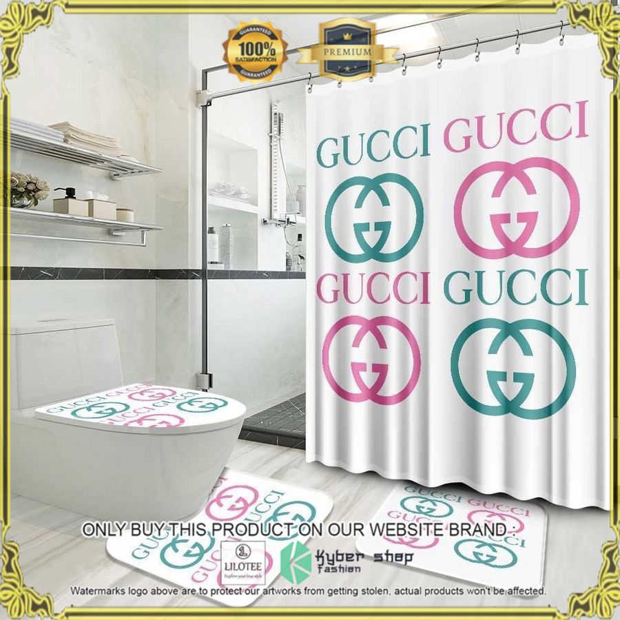 gucci pink blue white bathroom set 1 32475