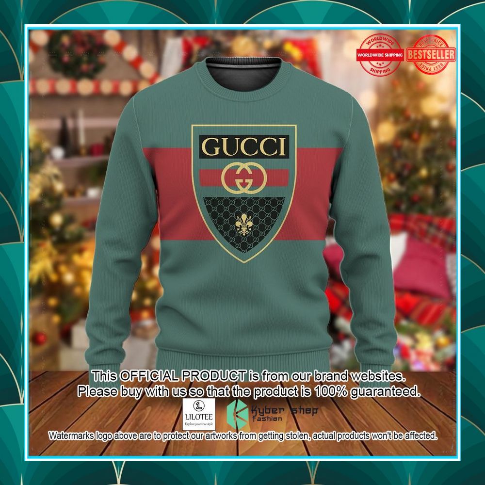 gucci red green christmas sweater 1 687