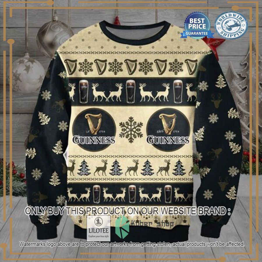 Guiness Ugly Christmas Sweater - LIMITED EDITION 2