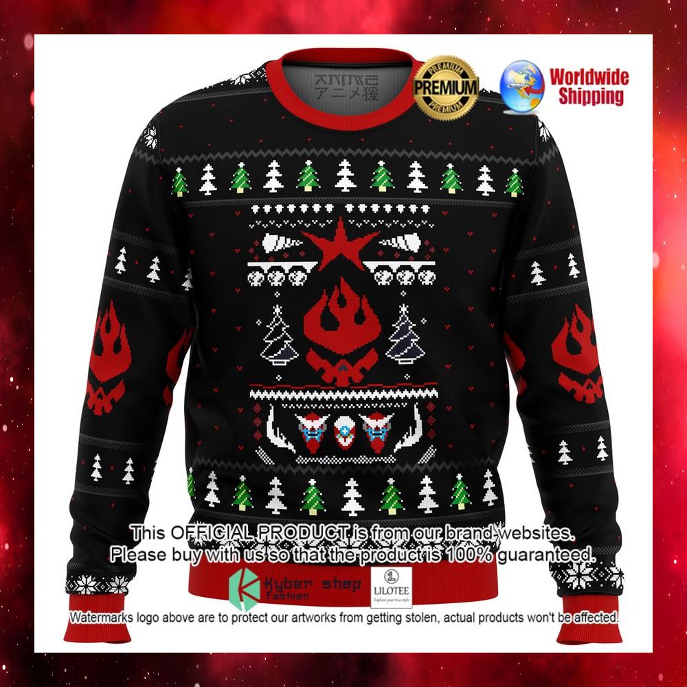 gurren lagann anime christmas sweater 1 473