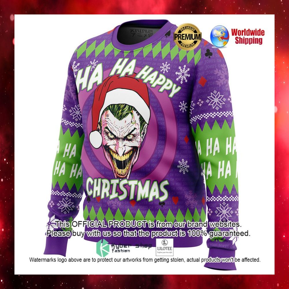ha ha ha happy christmas joker dc comics christmas sweater 1 107