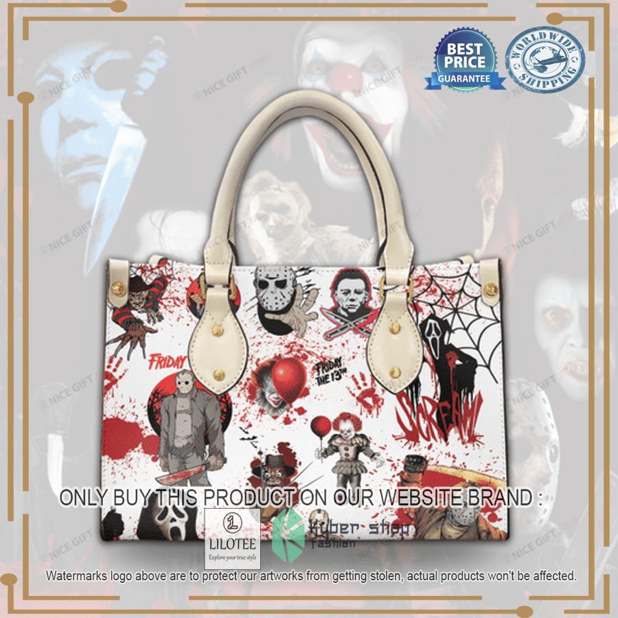 Halloween Horror Characters Leather Handbags - LIMITED EDITION 16