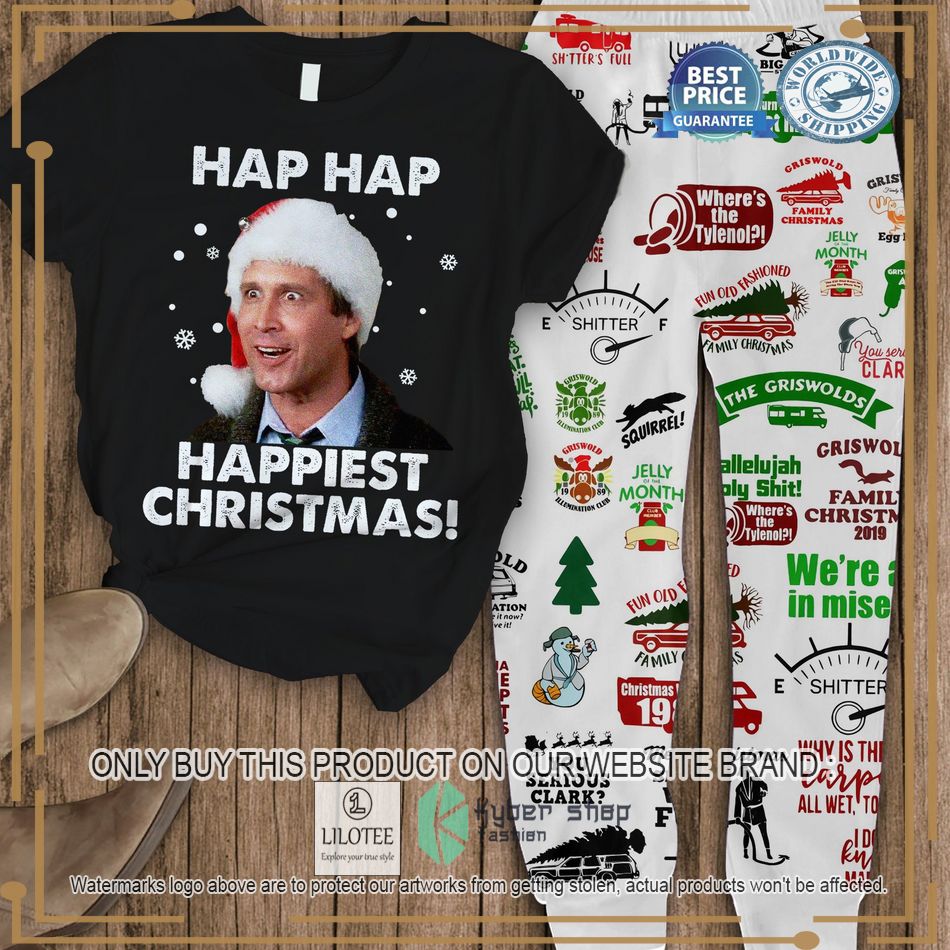 Hap Hap Happiest Christmas Pajamas Set - LIMITED EDITION 10