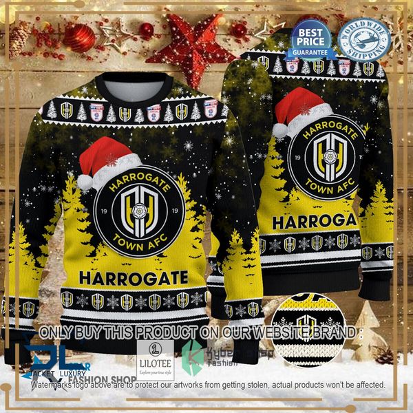 harrogate town afc christmas sweater 1 87269