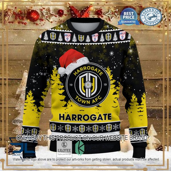harrogate town afc christmas sweater 2 60032