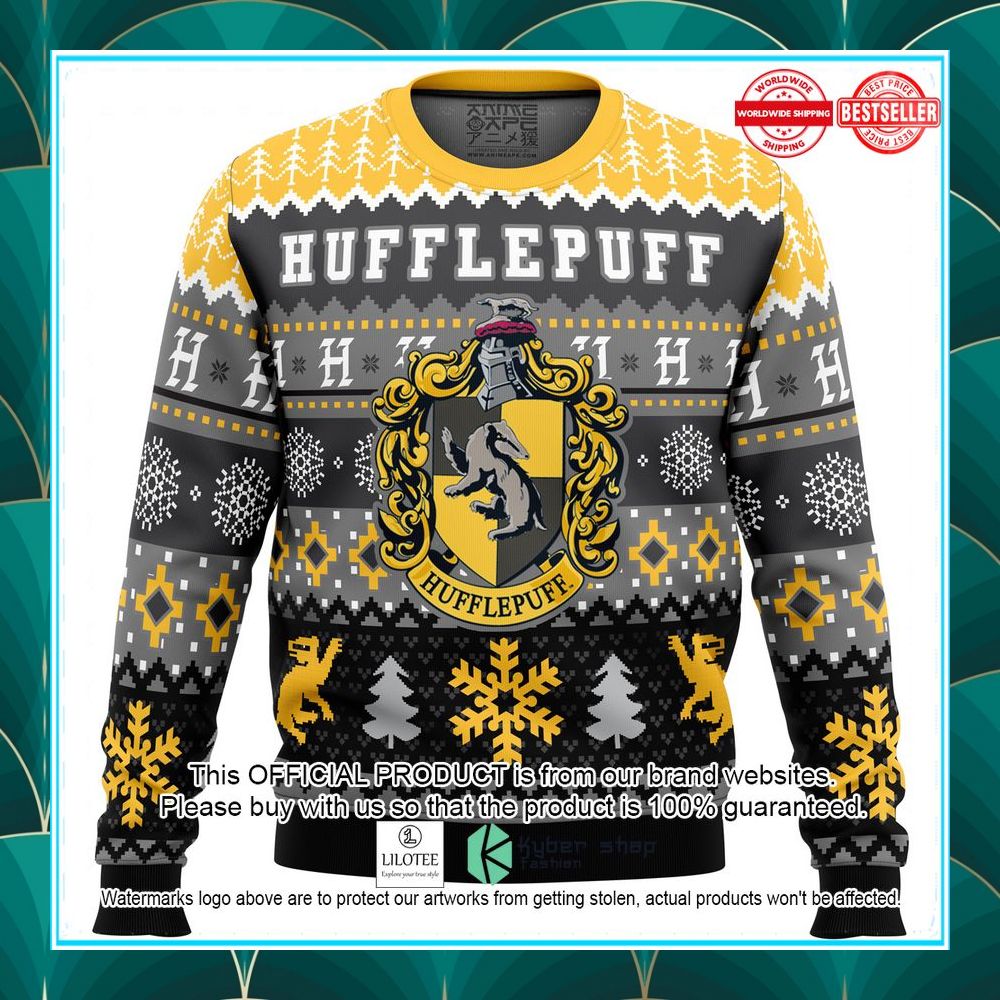 harry potter hufflepuff house sweater 1 71