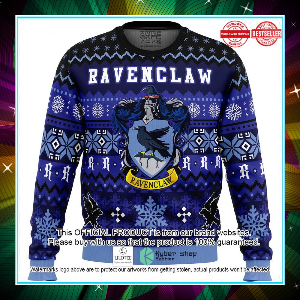 harry potter ravenclaw house sweater christmas 1 990