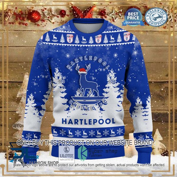 hartlepool united christmas sweater 2 98855
