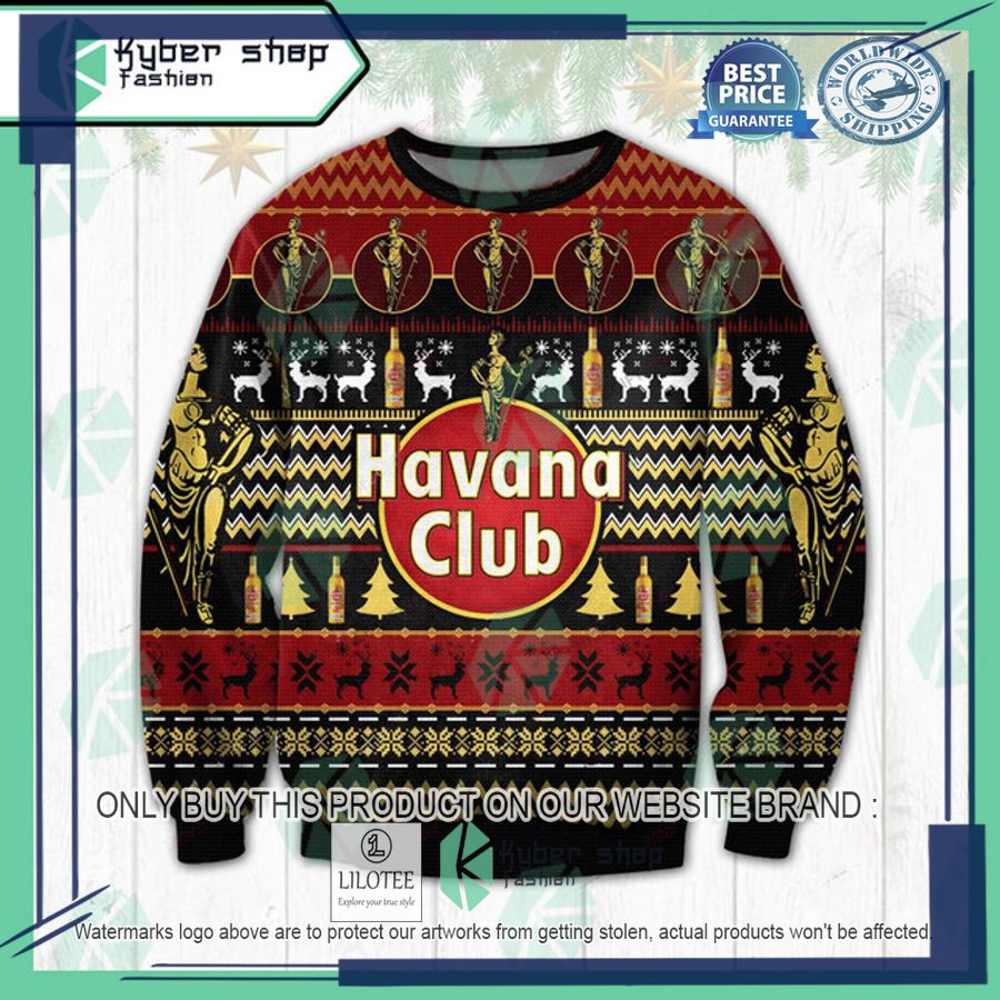 havana club ugly christmas sweater 1 62995