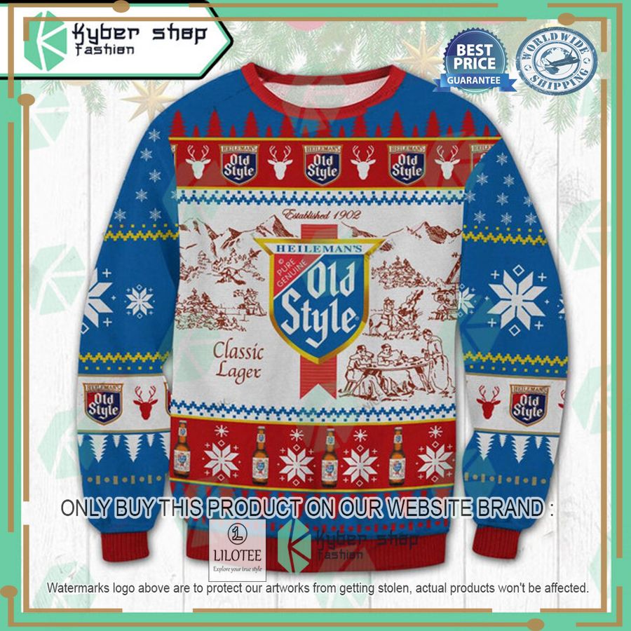 heilemans old style ugly christmas sweater 1 37333