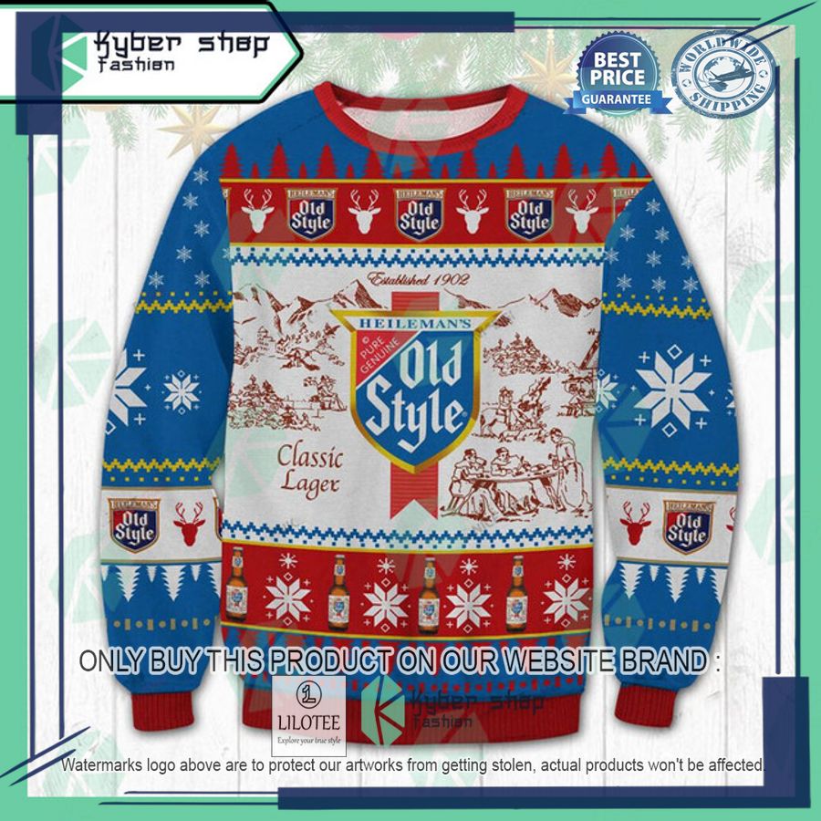 heilemans old style ugly christmas sweater 1 63741