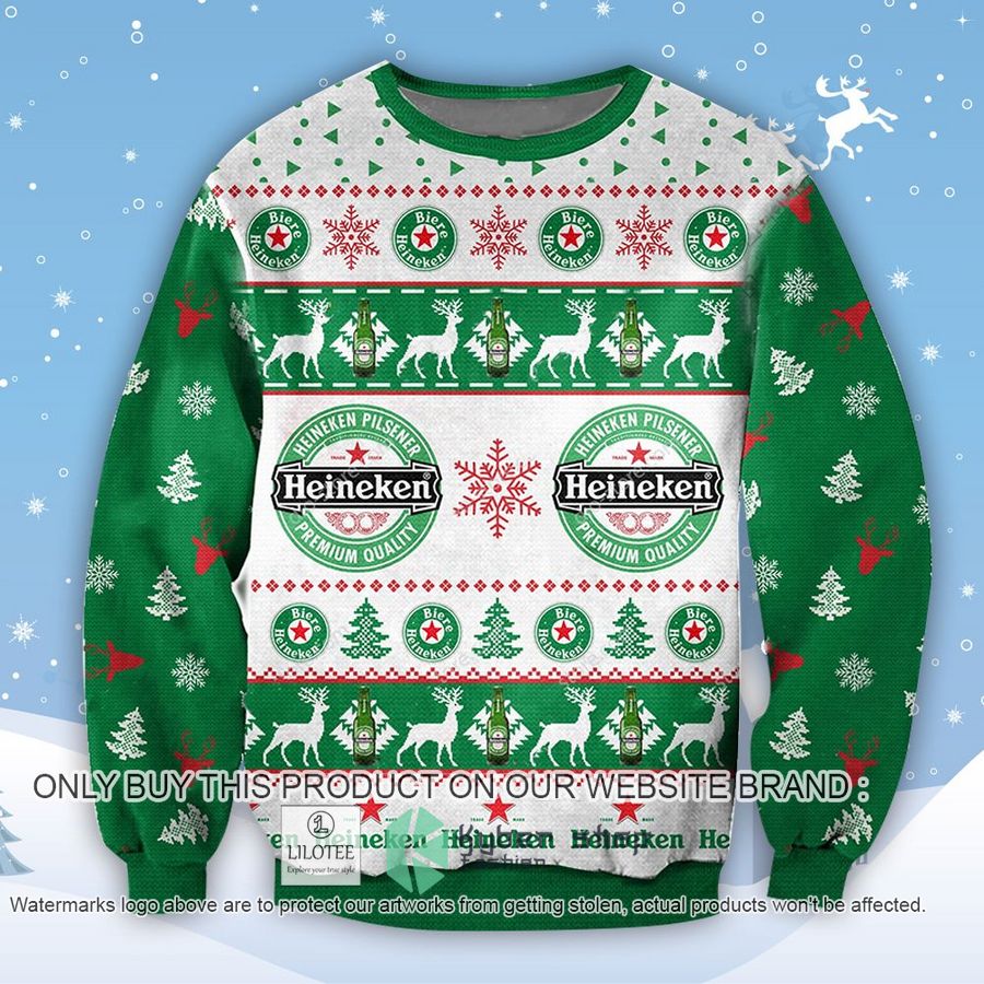 Heineken Christmas Sweater, Sweatshirt 8