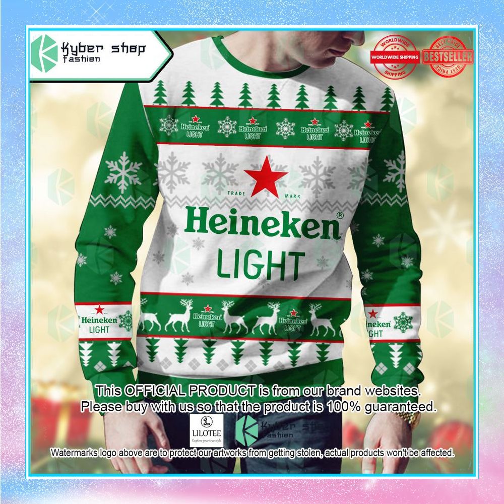 heineken light christmas sweater 2 230