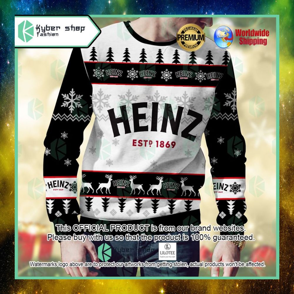 heinz custom name christmas sweater 1 340