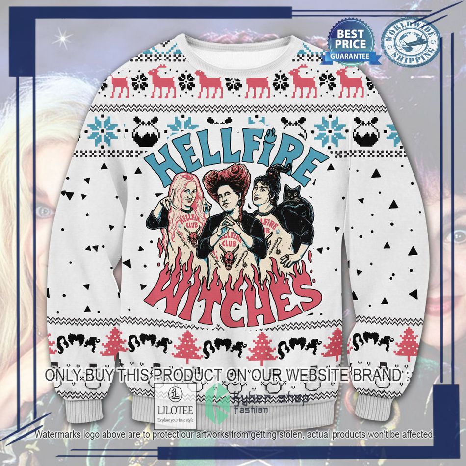 hellife witches ugly christmas sweater 1 35914