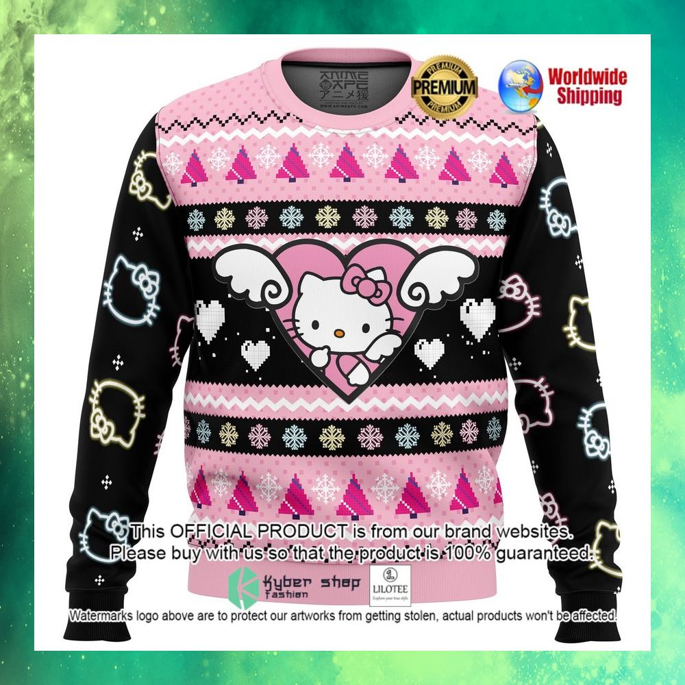 hello kitty heart christmas sweater 1 749