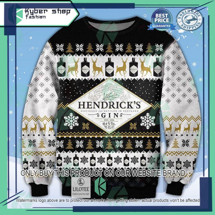 hendricks gin ugly christmas sweater 1 2157