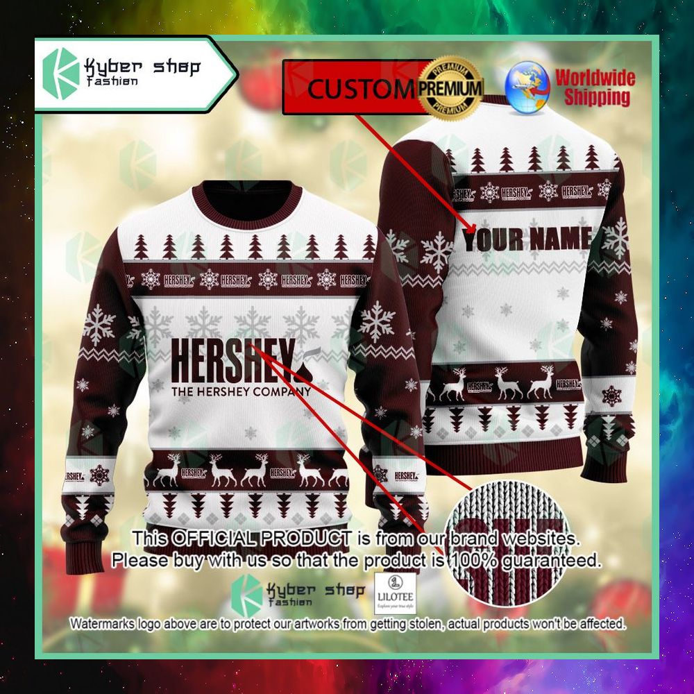 hersheys custom name christmas sweater 1 260
