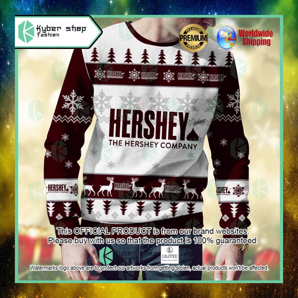 hersheys custom name christmas sweater 1 426