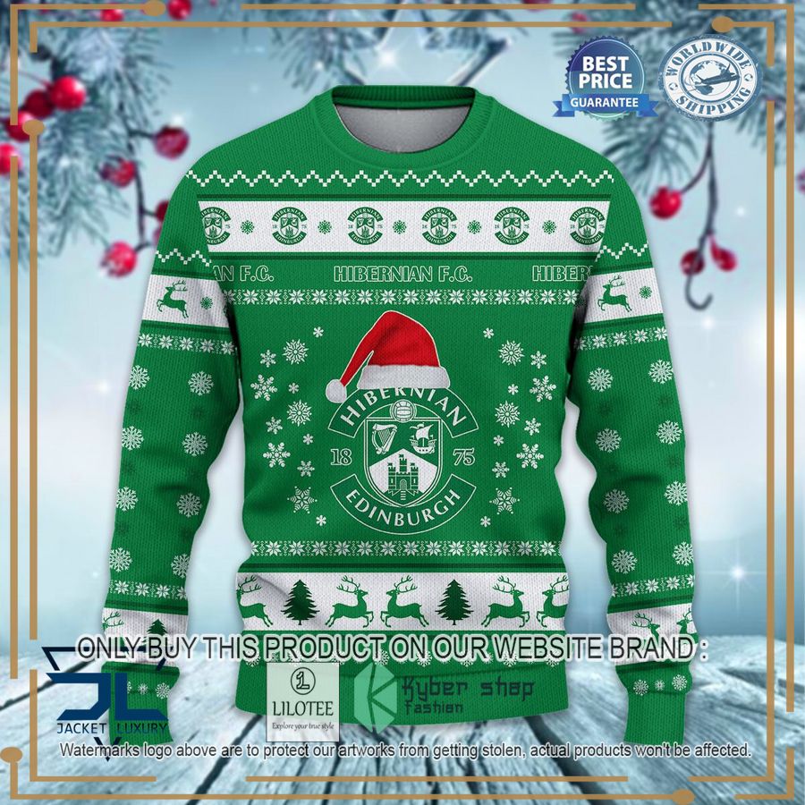 hibernian f c christmas sweater 2 87130
