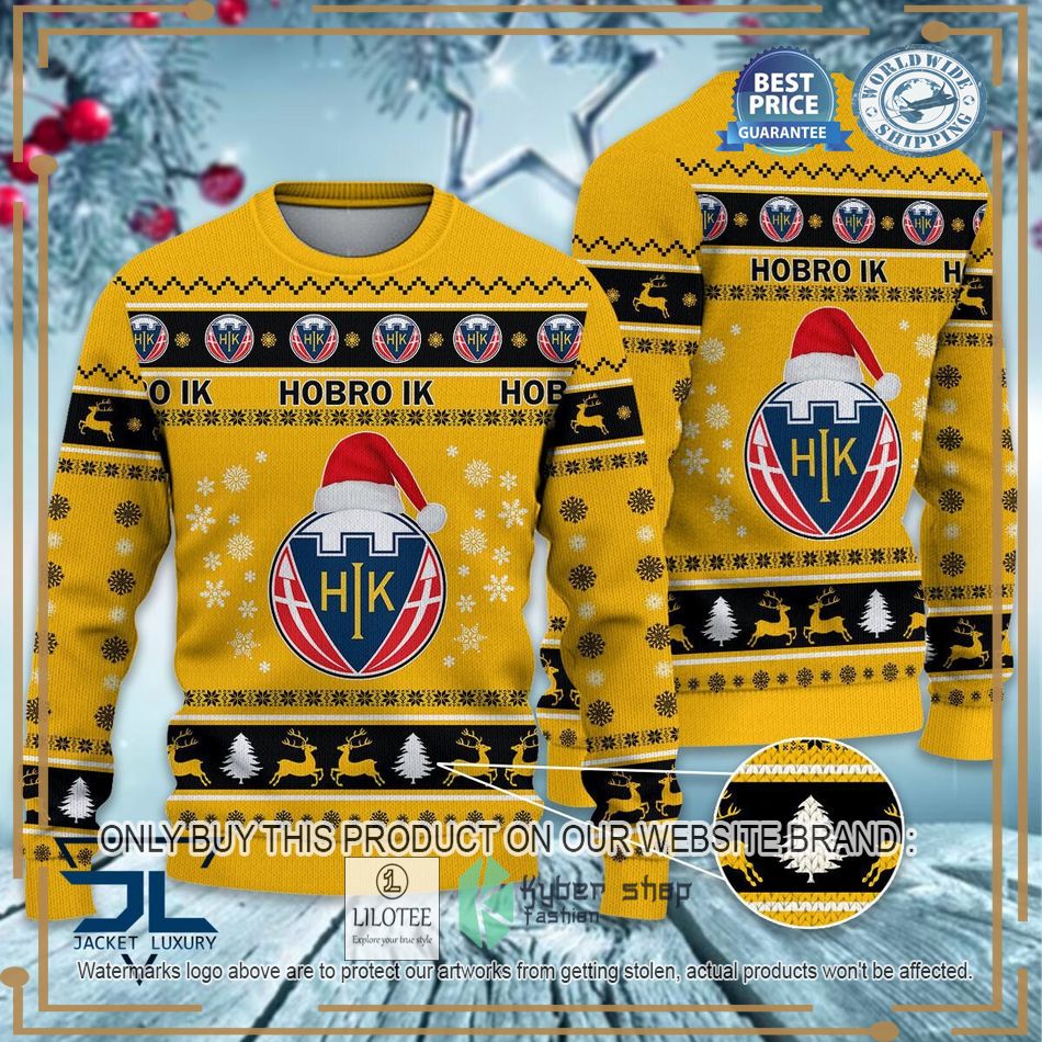 Hobro IK Super League & Danish 1st Division Ugly Sweater 6
