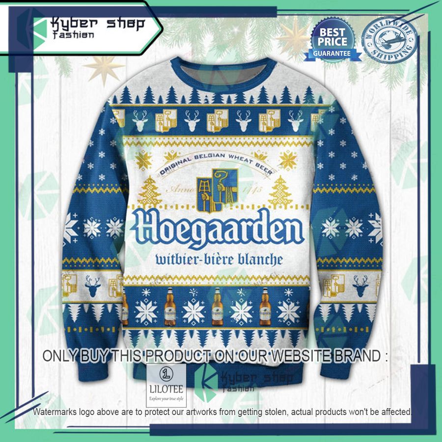hoegaarden ugly christmas sweater 1 16338