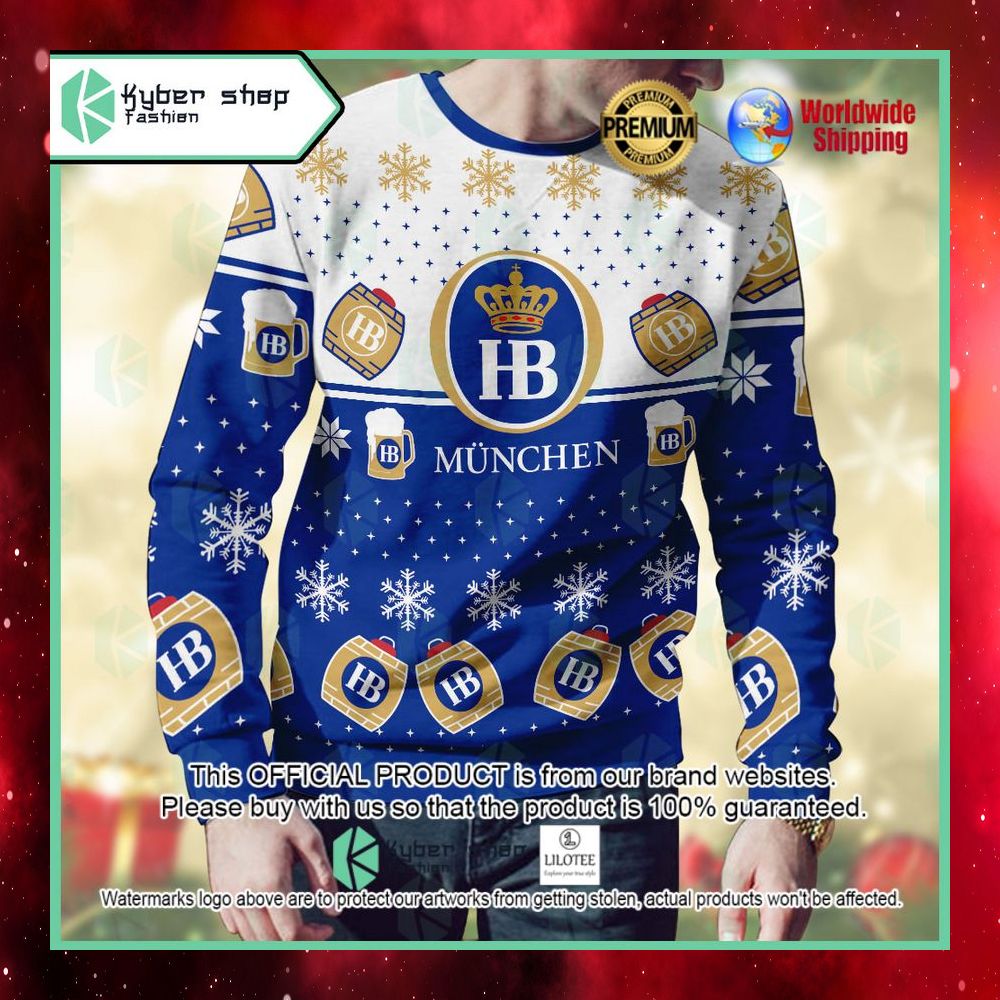 hofbrau munchen beer christmas sweater 1 271