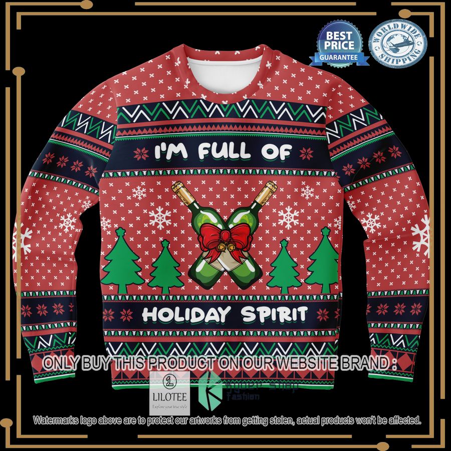 holiday spirit christmas sweater 1 82476