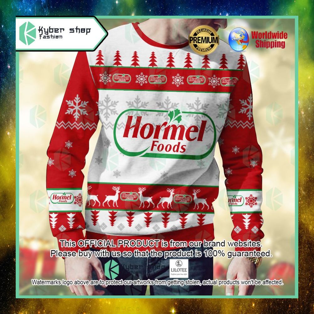 hormel custom name christmas sweater 1 326