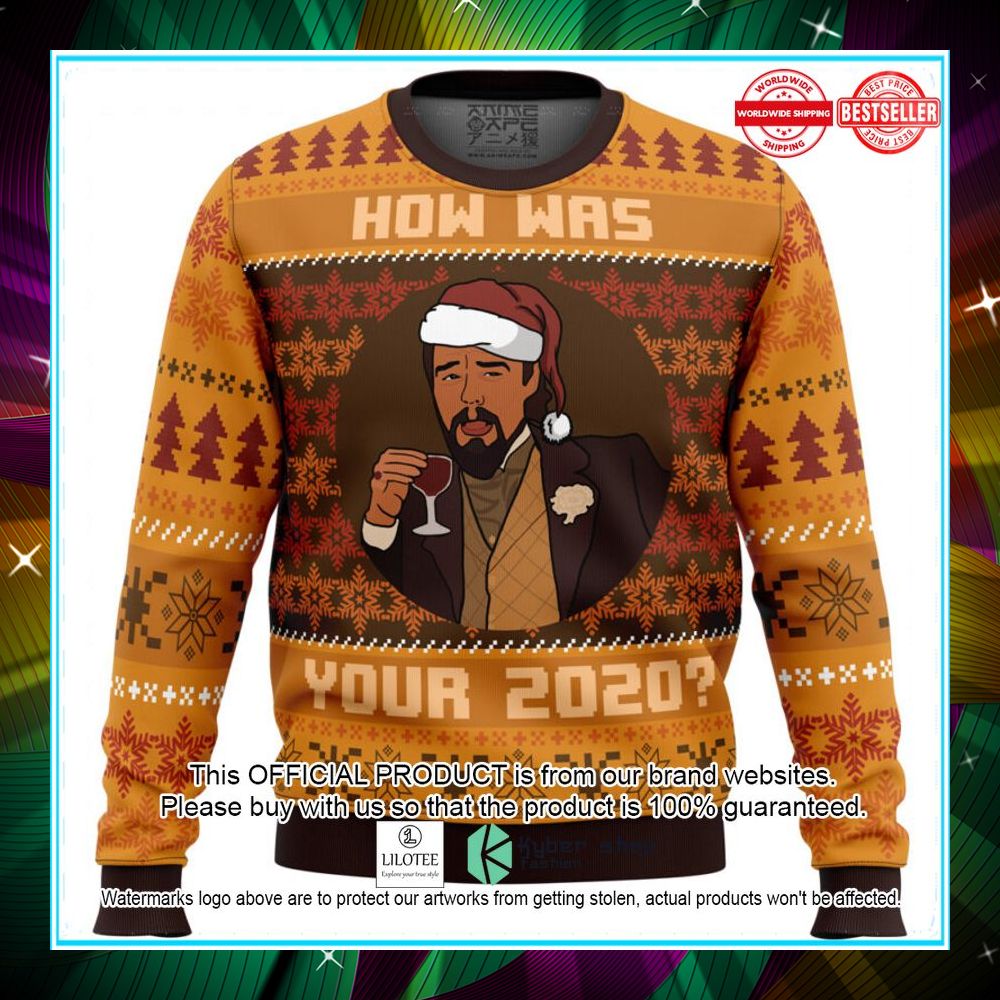 how was your 2020 django unchained christmas sweater 1 548