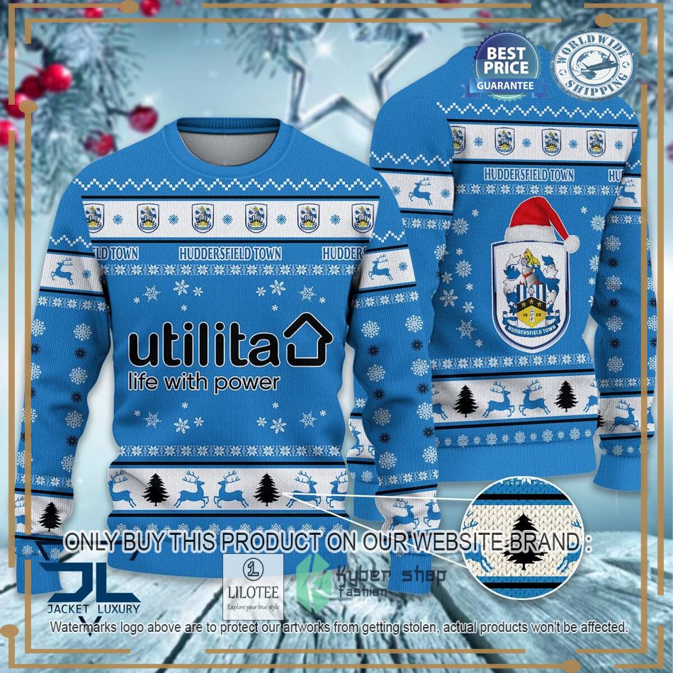 Huddersfield Town A.F.C EFL Ugly Christmas Sweater - LIMITED EDITION 6