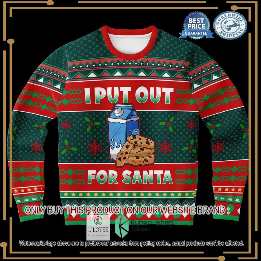 i put out for santa christmas sweater 1 59763