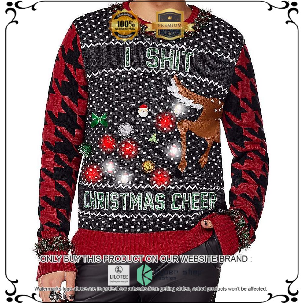 i shit christmas cheer christmas sweater 1 49659