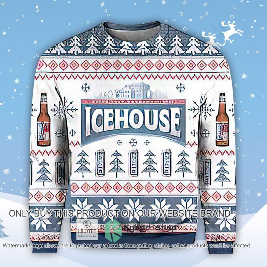 Icehouse Christmas Sweater, Sweatshirt 9