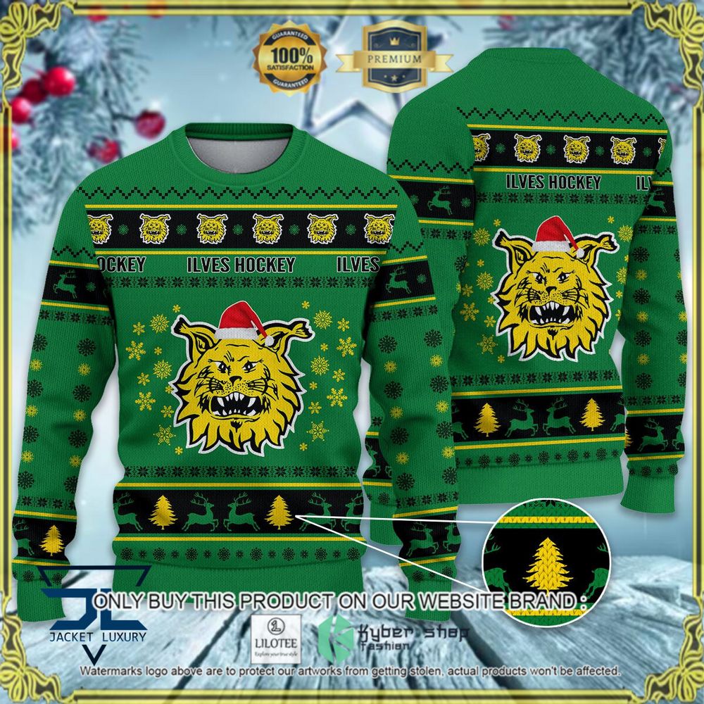 ilves hockey hat christmas sweater 1 71516