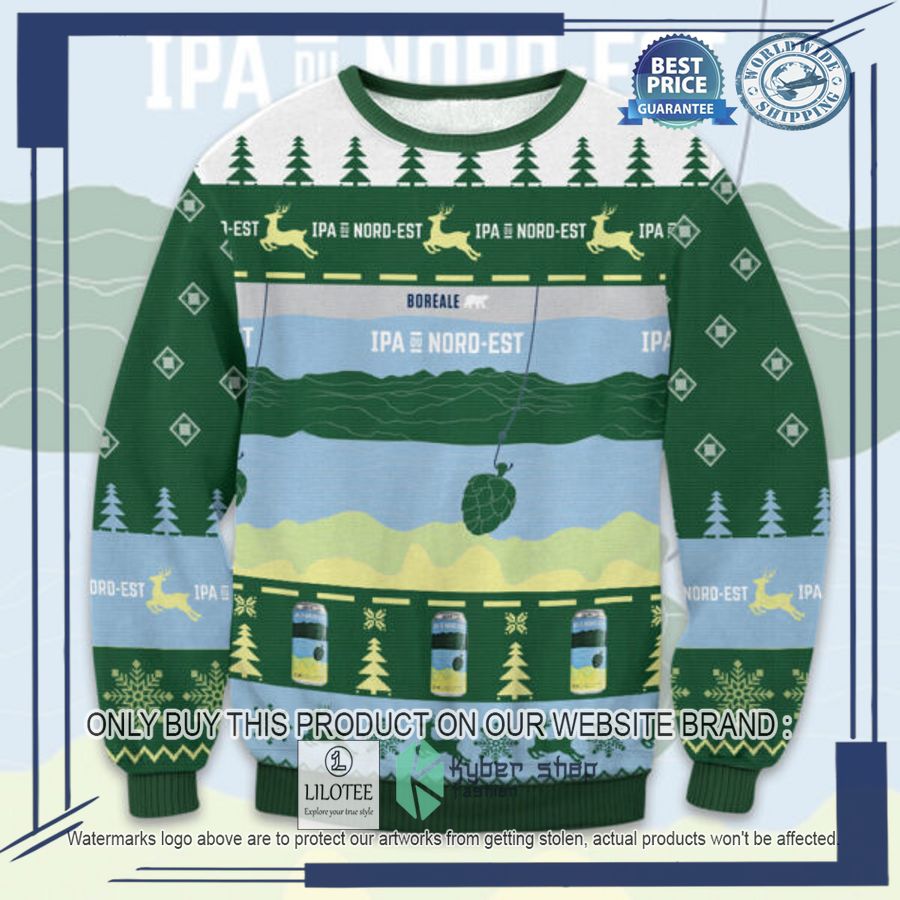 ipa nord est beer christmas sweater 1 19165
