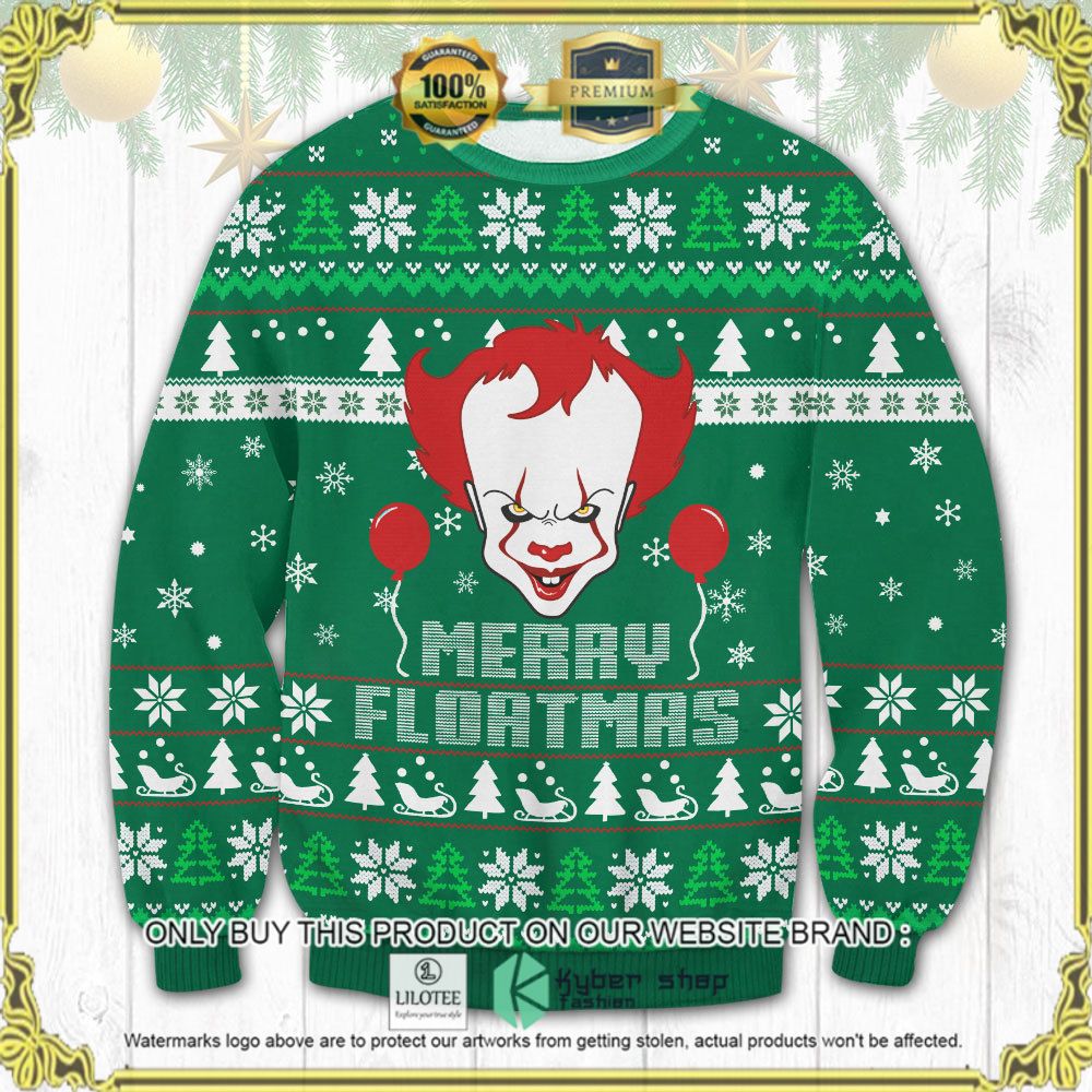 it pennywise merry floatmas ugly sweater 1 38005
