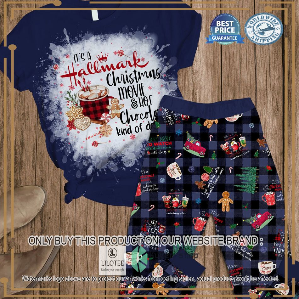 It's A Hallmark Christmas Movie Hot Chocolate Kind Of Day Pajamas Set - LIMITED EDITION 7