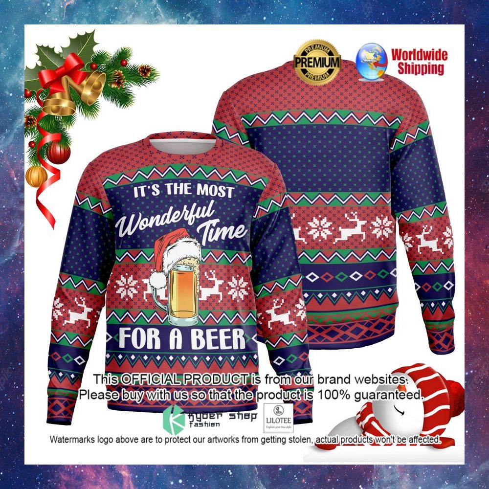 its the most wonderful time for a beer sweater 1 146